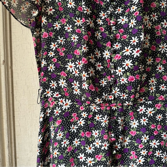 -VINTAGE FLORAL DRESS- - Picture 7 of 9